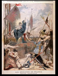 St. Genevieve, fra en serie om Frankrikes heltinner i 